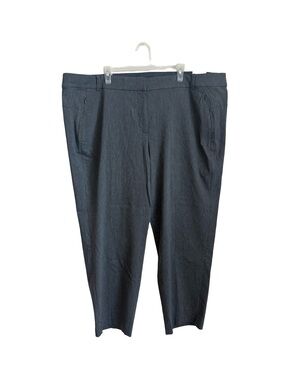 Lane Bryant The 4-Season Ankle Pants Size 28 Gray NWT Office